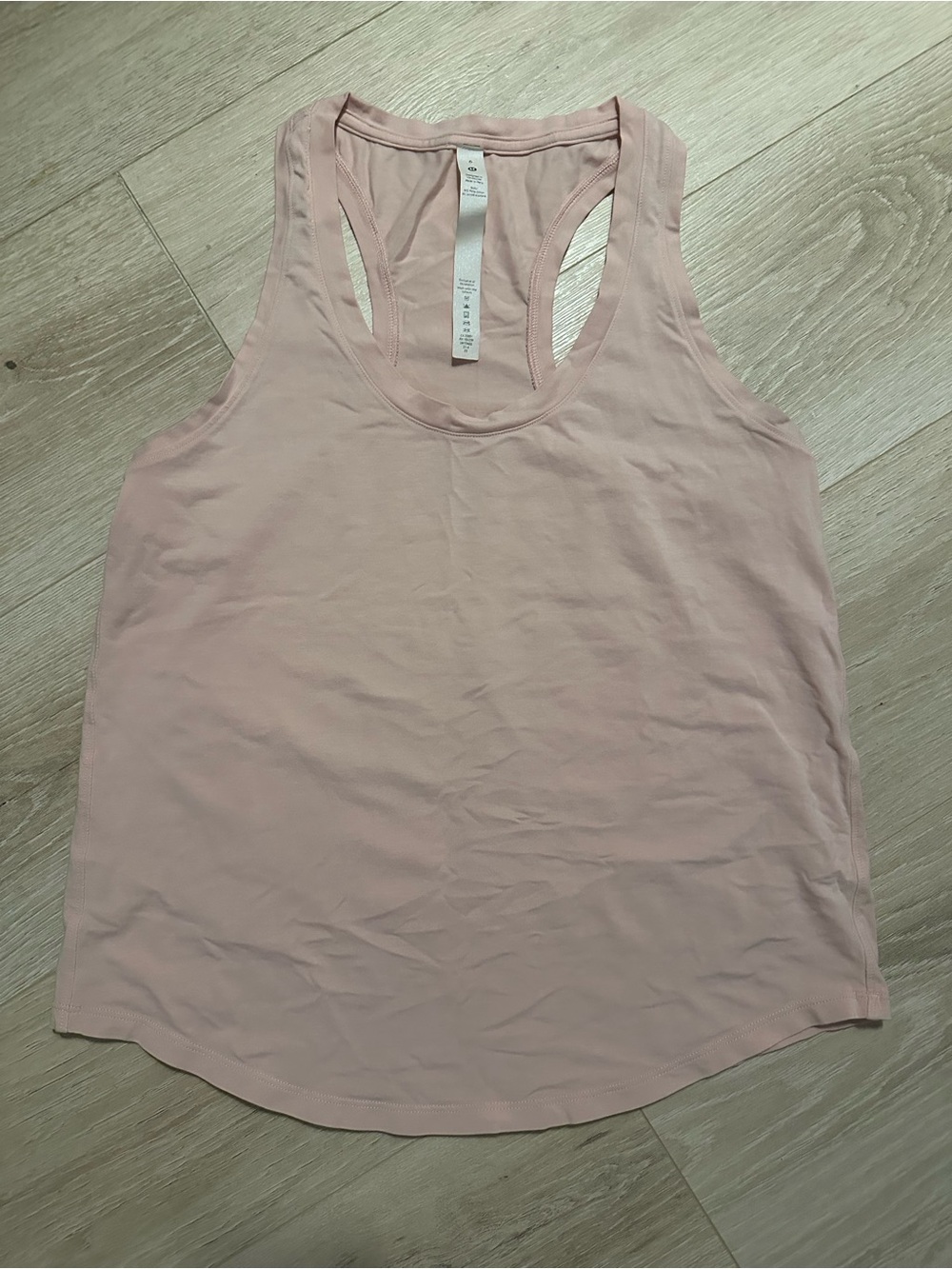 lululemon athletica Light Pink Racerback Tank
